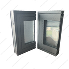Aluminum Guide Rail Broken Bridge Structure Glass Window Frame High Temperature Resistant