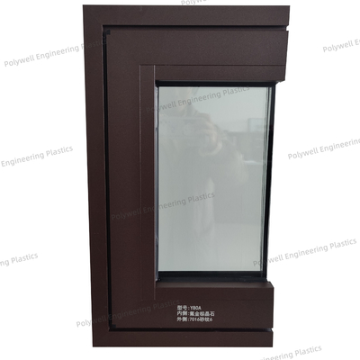 Modern Simple Design Customized Side Hung Casement Aluminum System Window with Double Toughened Glass